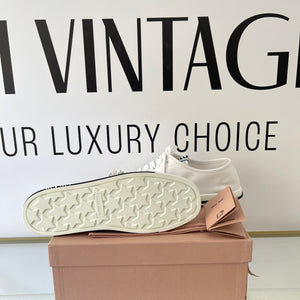 Sneakers con cristalli Miu Miu