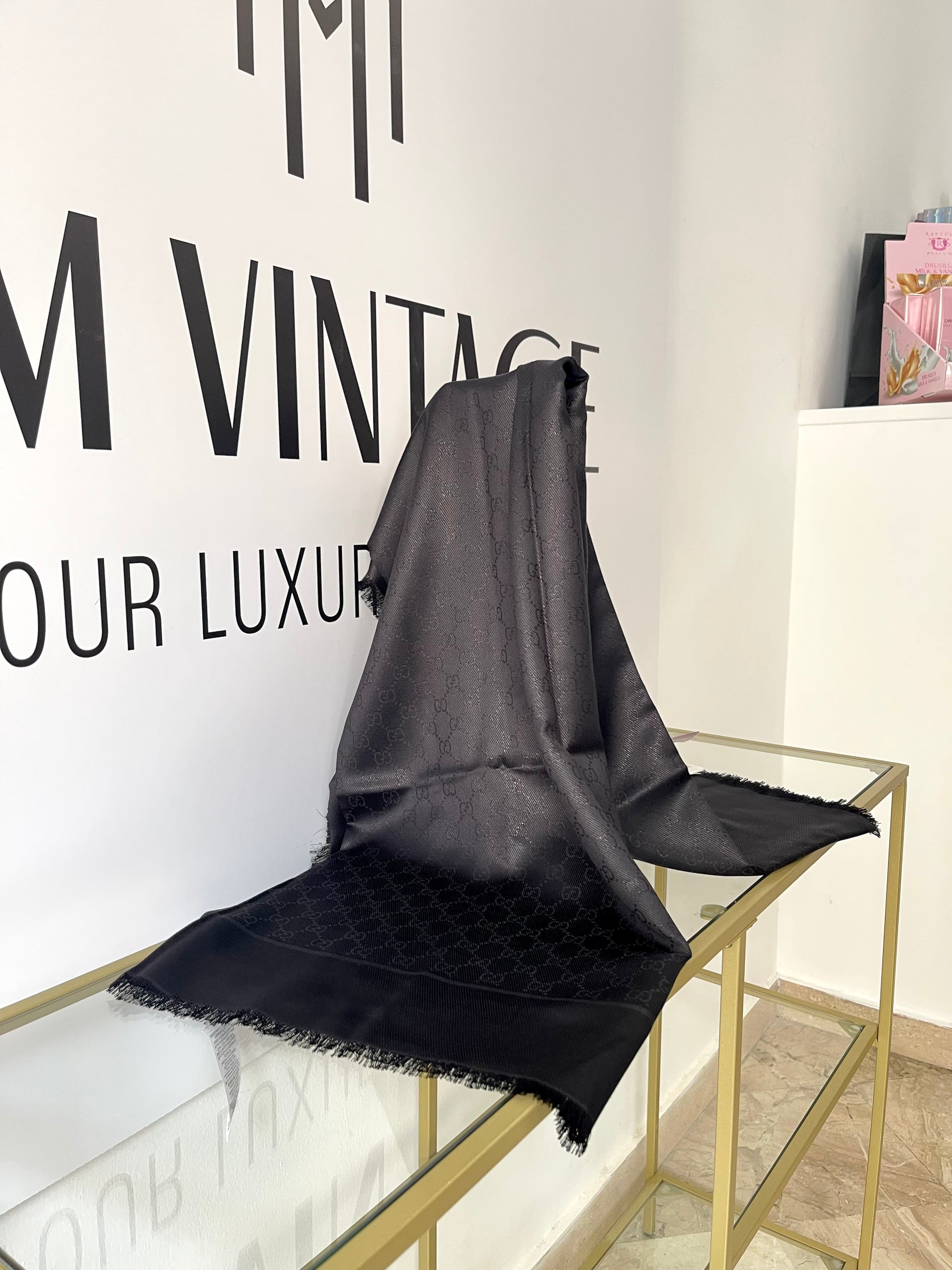 Scialle GG Lamé Gucci