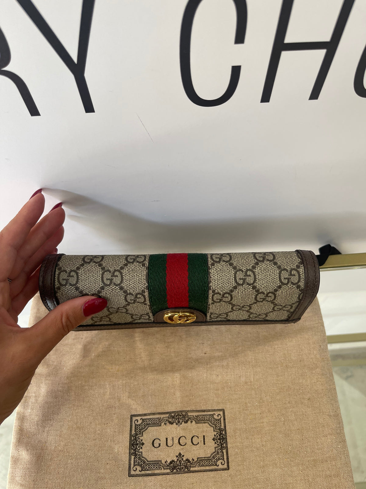 Portafoglio Continental Ophidia GG Gucci