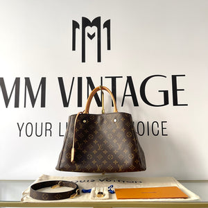 Borsa Montaigne MM Monogram Louis Vuitton