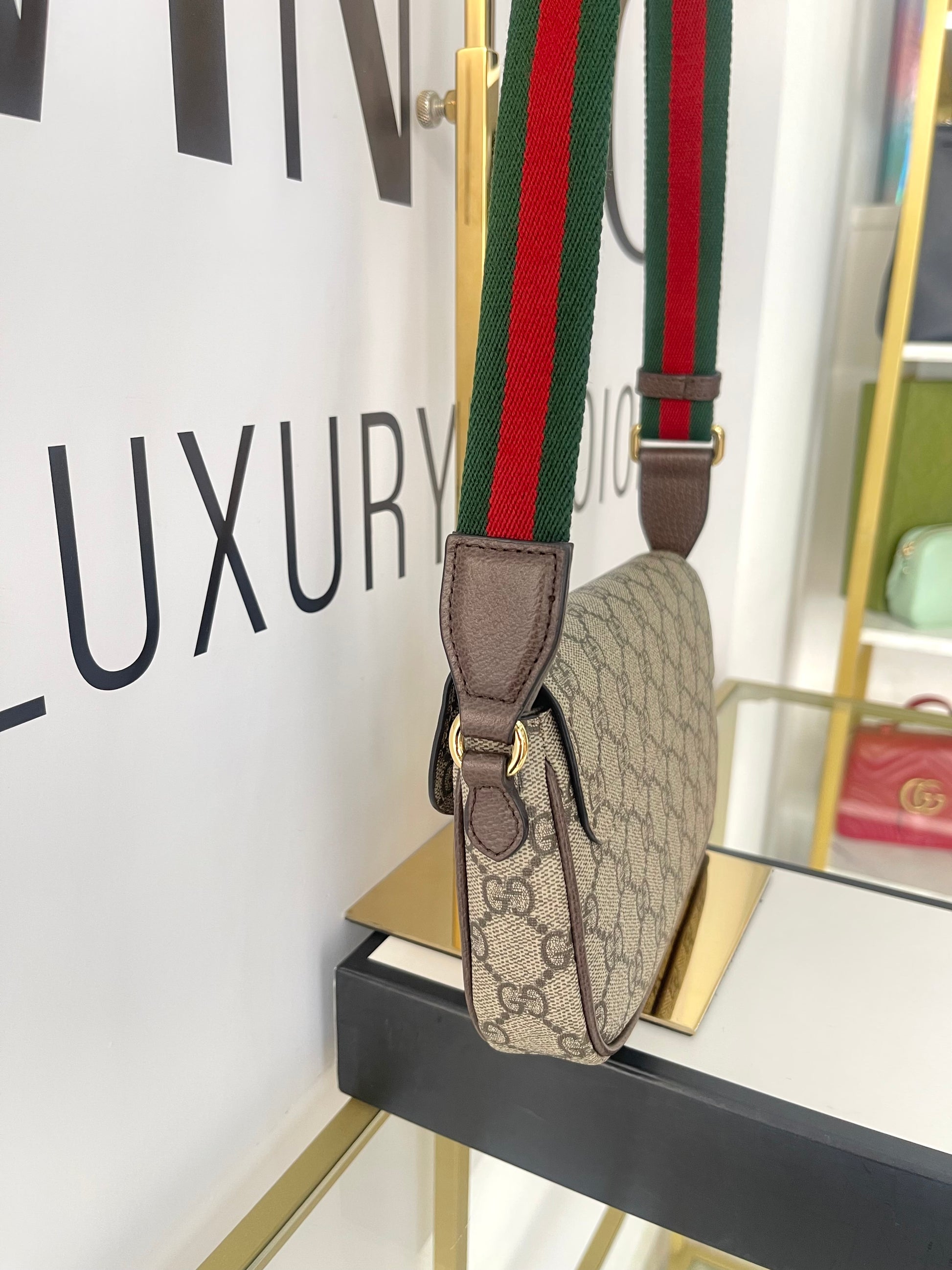Pochette Ophidia GG Supreme Gucci