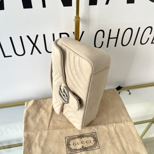 Borsa Marmont 26 GG in Nabuk Gucci