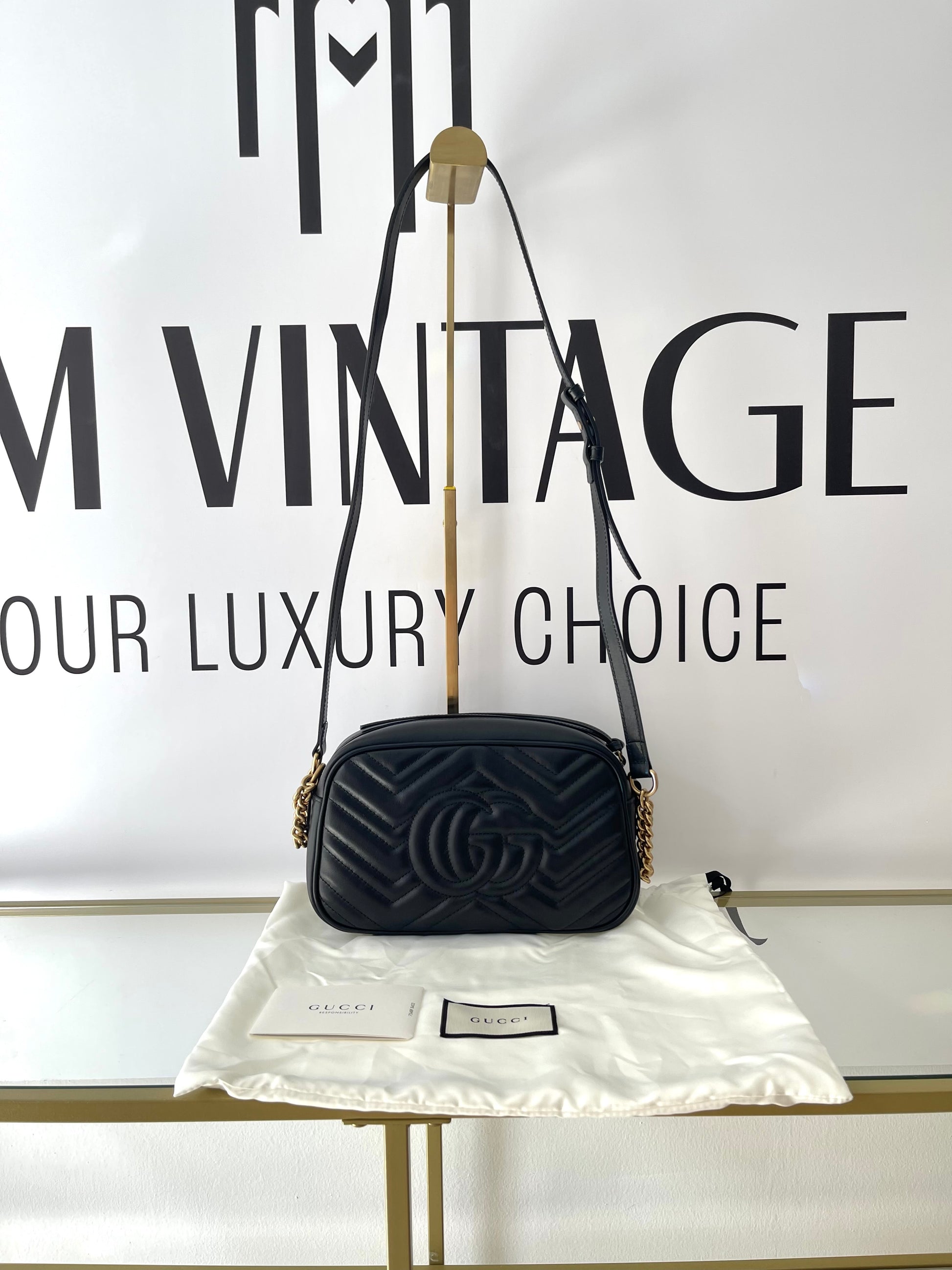 Borsa Camera Bag GG Marmont Matelassé Gucci