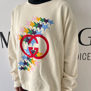 Felpa GG Star Flash Gucci