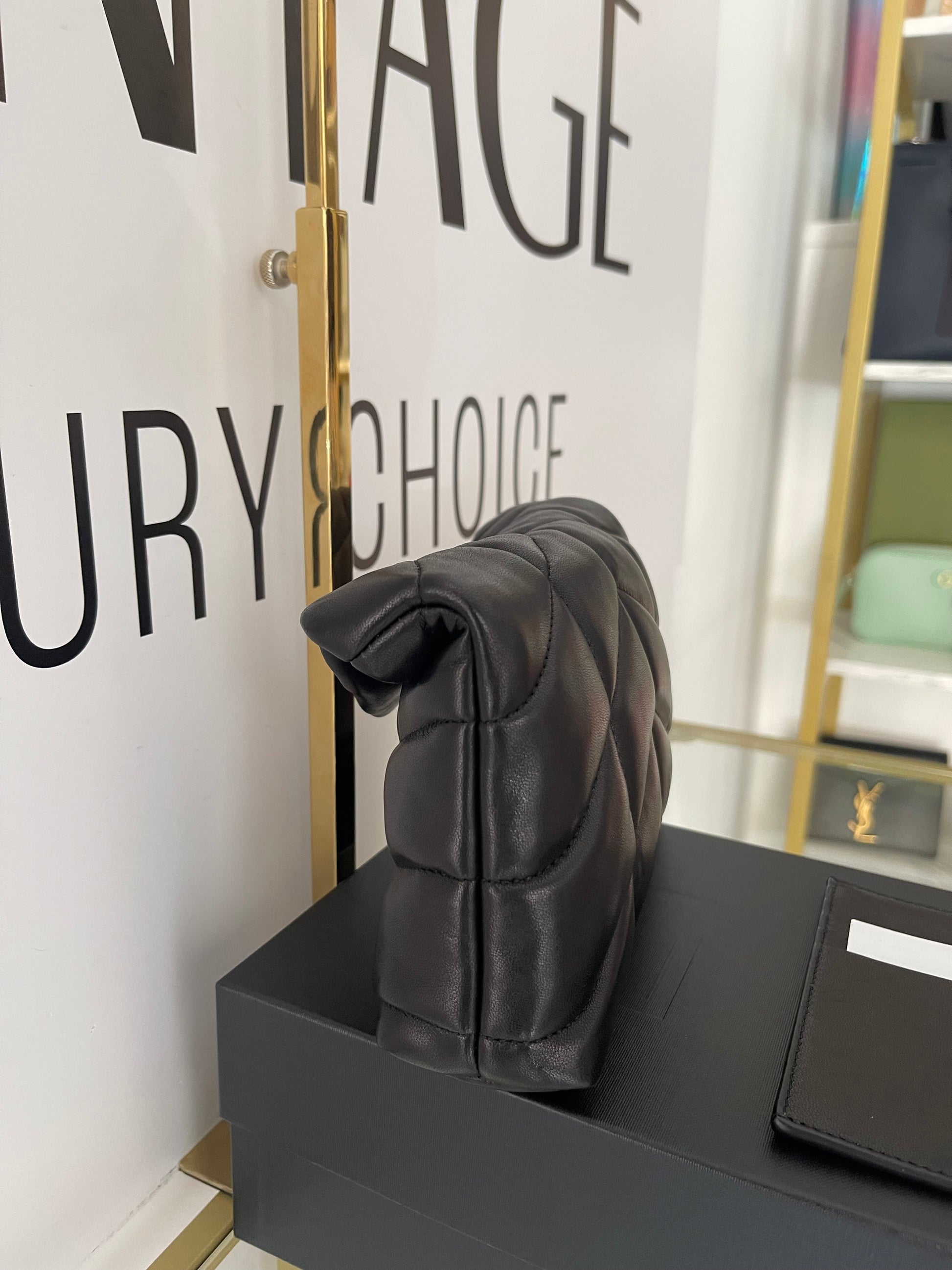 Pouch LouLou Puffer Saint Laurent