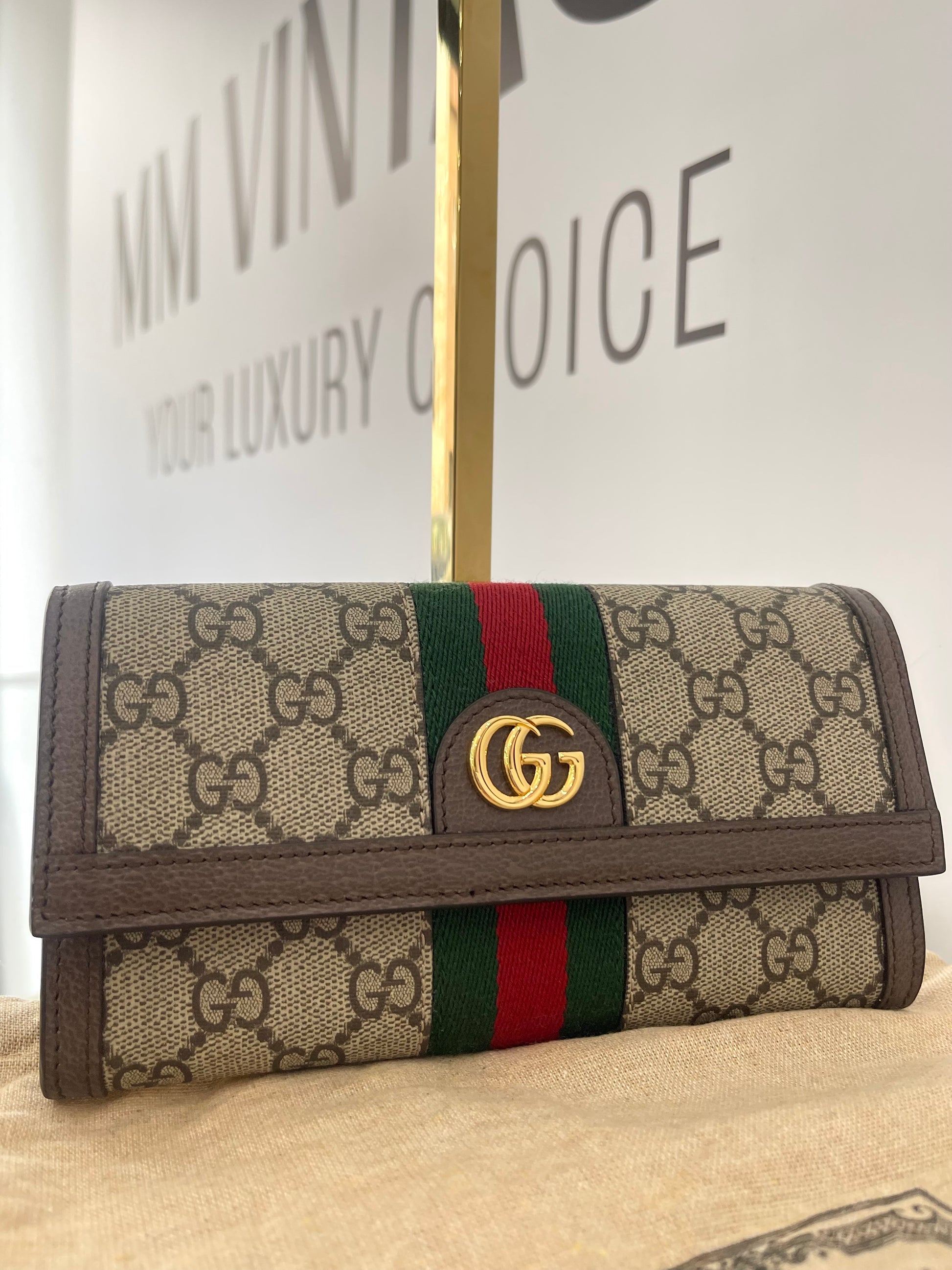Portafoglio Continental Ophidia GG Gucci