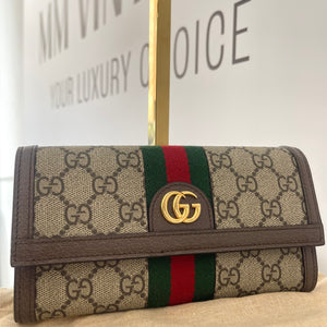 Portafoglio Continental Ophidia GG Gucci