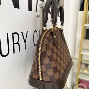Borsa Alma BB Damier Ébène Louis Vuitton
