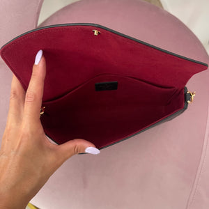 Pochette Félicie Monogram Empreinte Bicolor Louis Vuitton