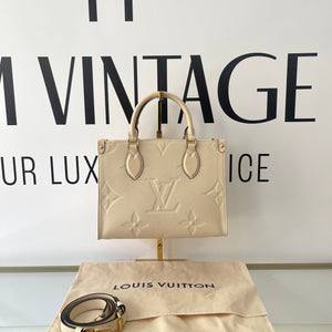 Borsa OnTheGo PM Monogram Empreinte Louis Vuitton