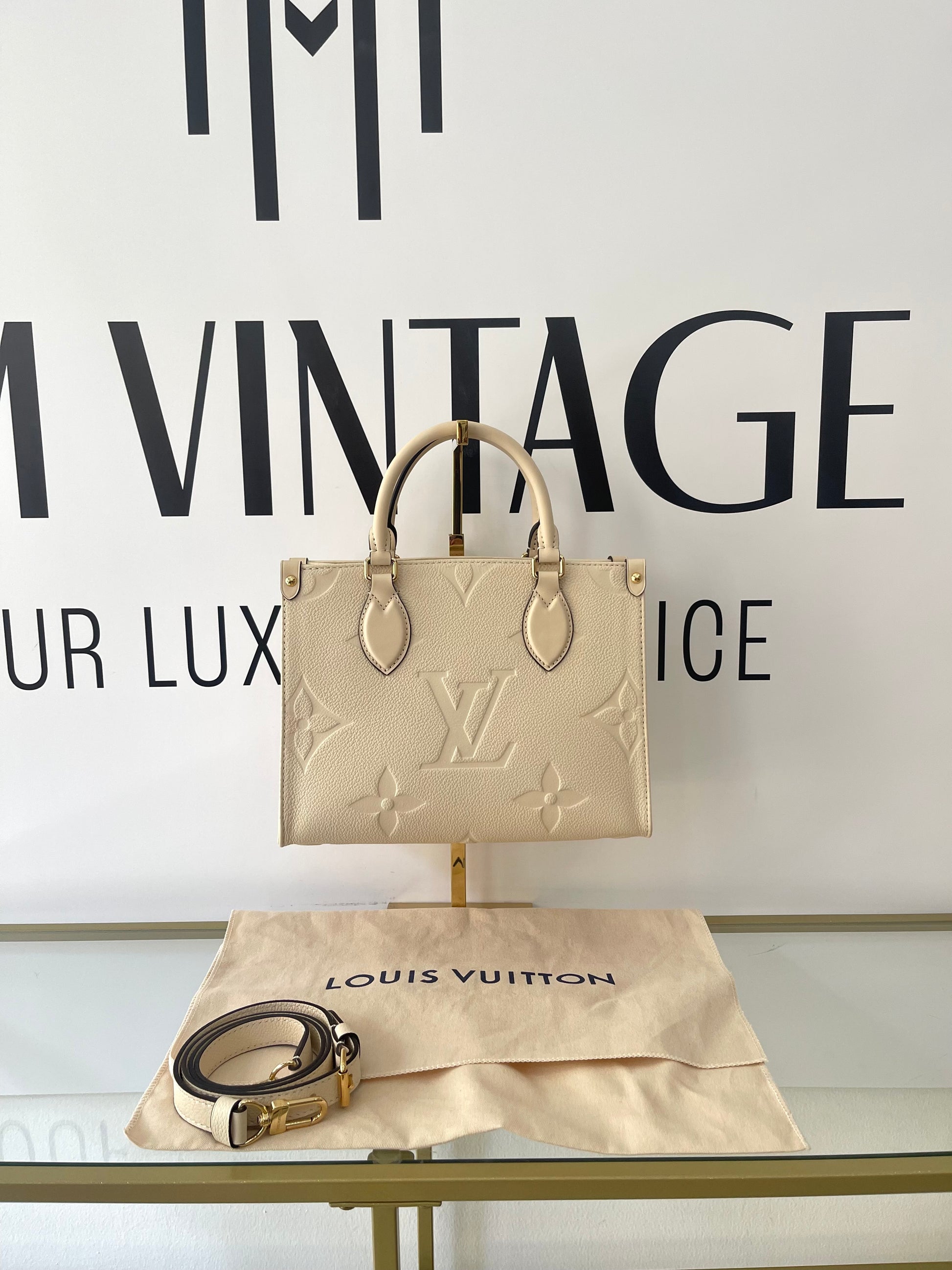 Borsa OnTheGo PM Monogram Empreinte Louis Vuitton