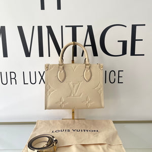 Borsa OnTheGo PM Monogram Empreinte Louis Vuitton