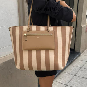 Borsa Shopping Roll Large Reversibile Fendi