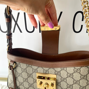 Borsa Padlock GG Supreme Gucci