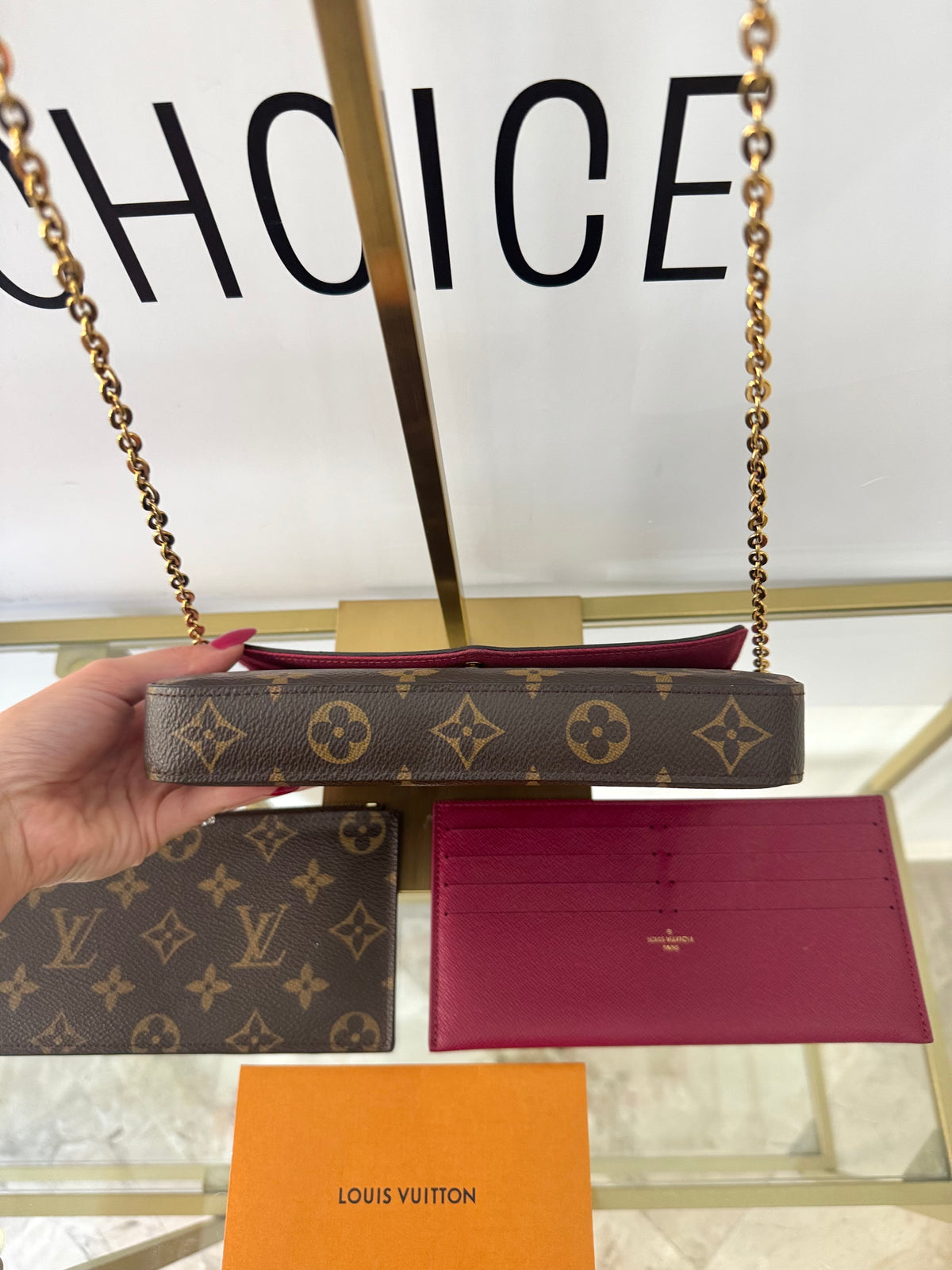 Pochette Félicie Monogram Louis Vuitton
