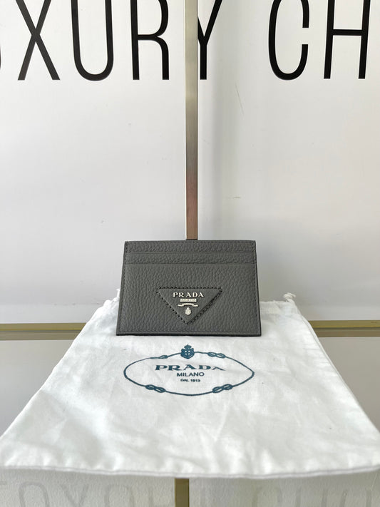 Portacarte in pelle Prada