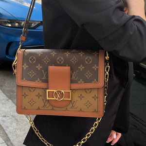 Borsa Dauphine MM Monogram/Monogram Reverse Louis Vuitton
