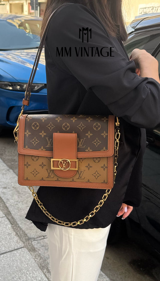 Borsa Dauphine MM Monogram/Monogram Reverse Louis Vuitton