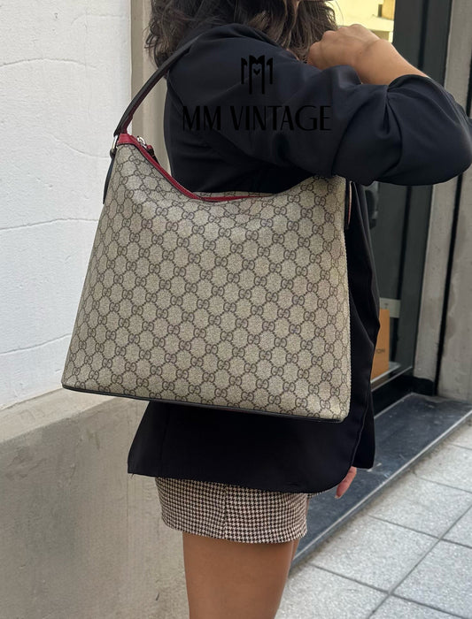 Borsa Hobo Linea A GG Supreme Gucci