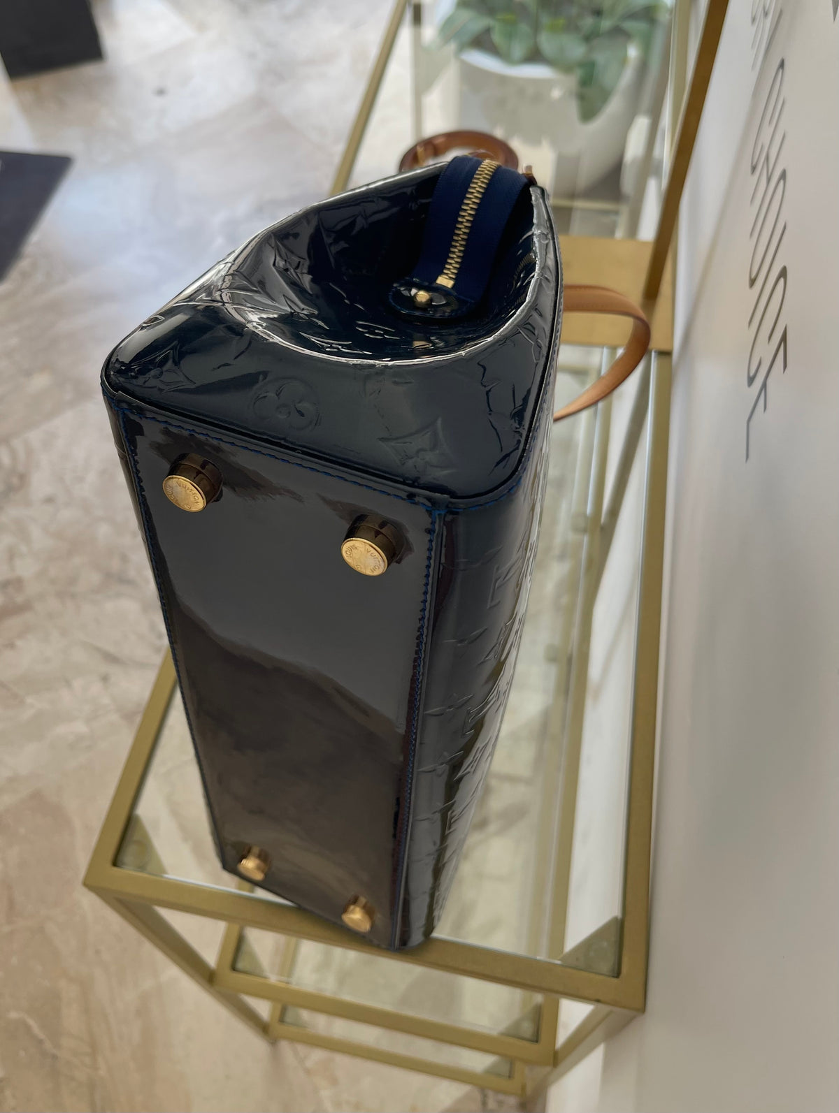 Borsa Bréa MM Monogram Vernis Louis Vuitton