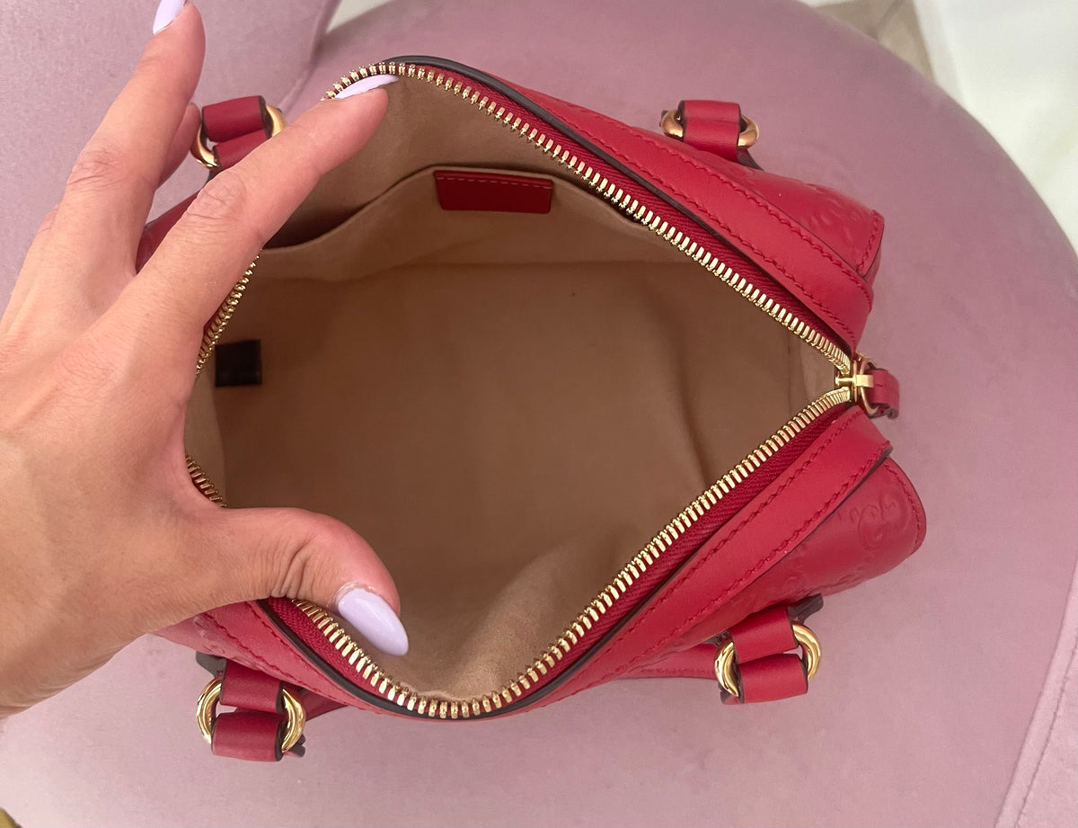 Bauletto Boston Guccissima Gucci