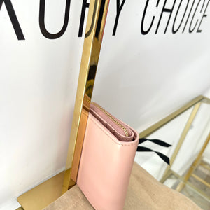 Portafoglio con logo Gucci rosa chiaro