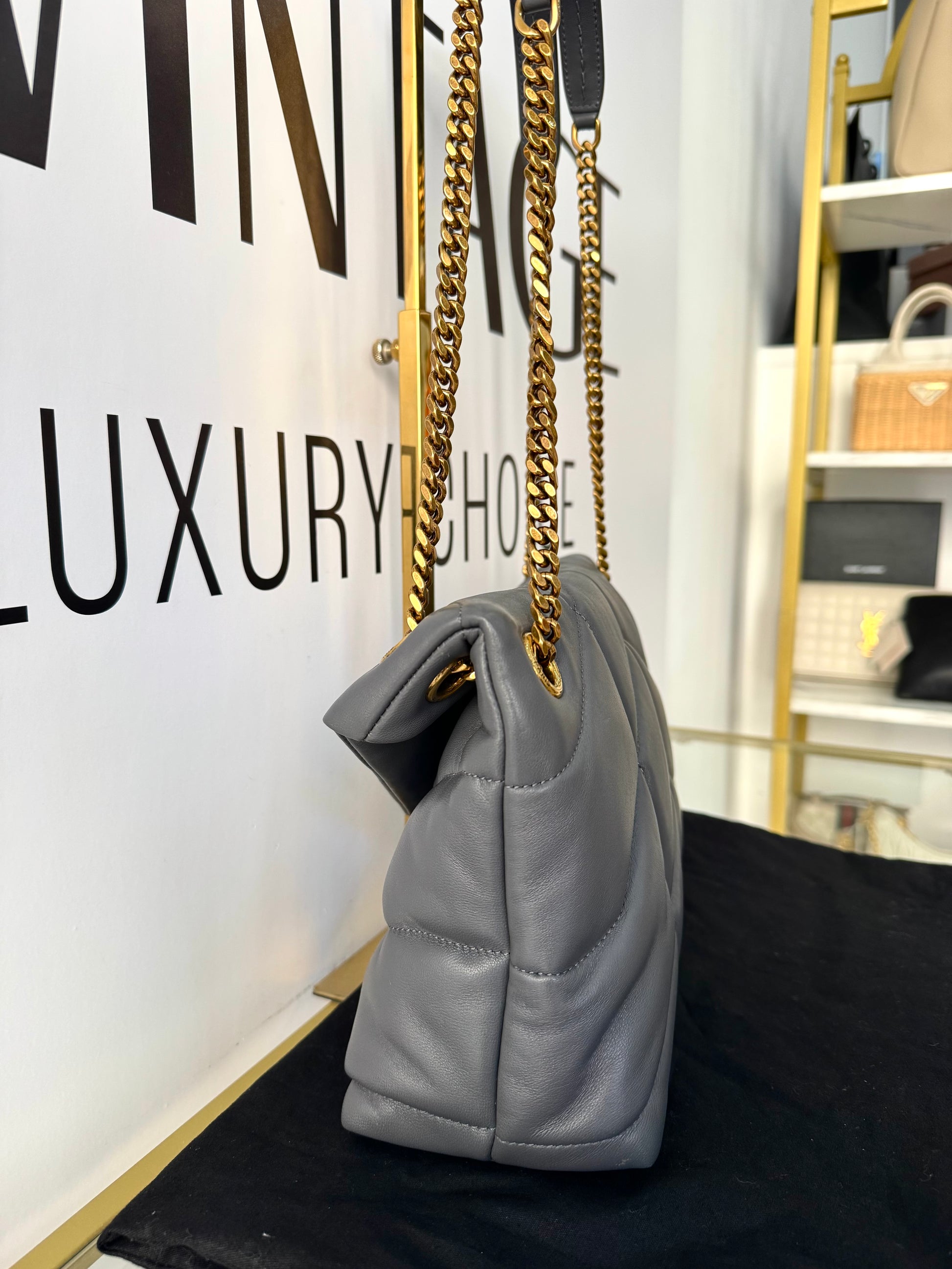 Borsa LouLou Puffer Saint Laurent