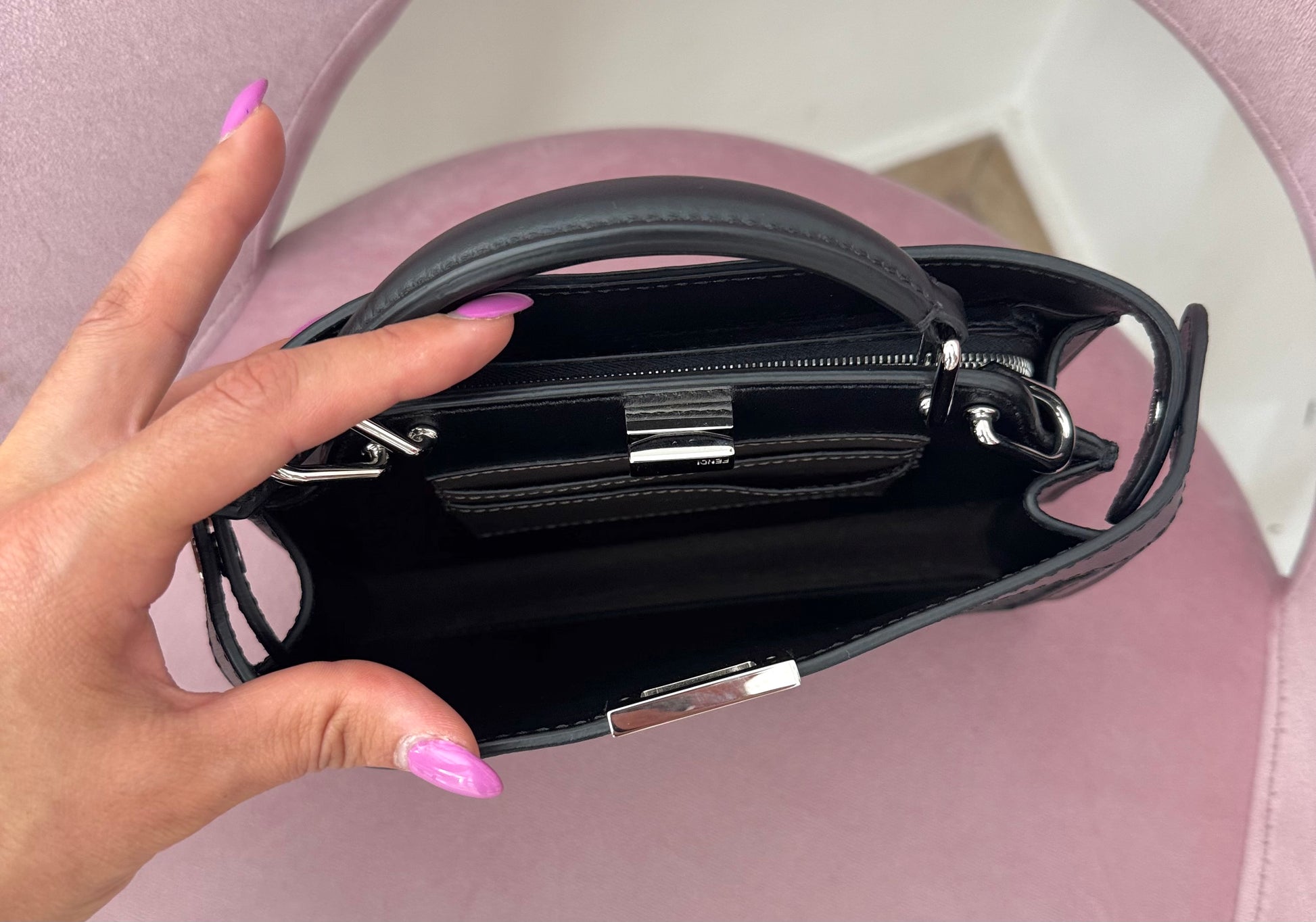 Borsa Peekaboo ISeeU FF Fendi