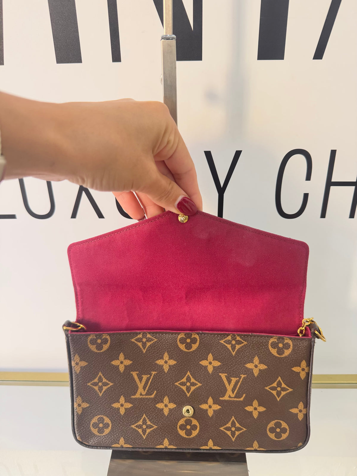 Pochette Félicie Monogram Louis Vuitton