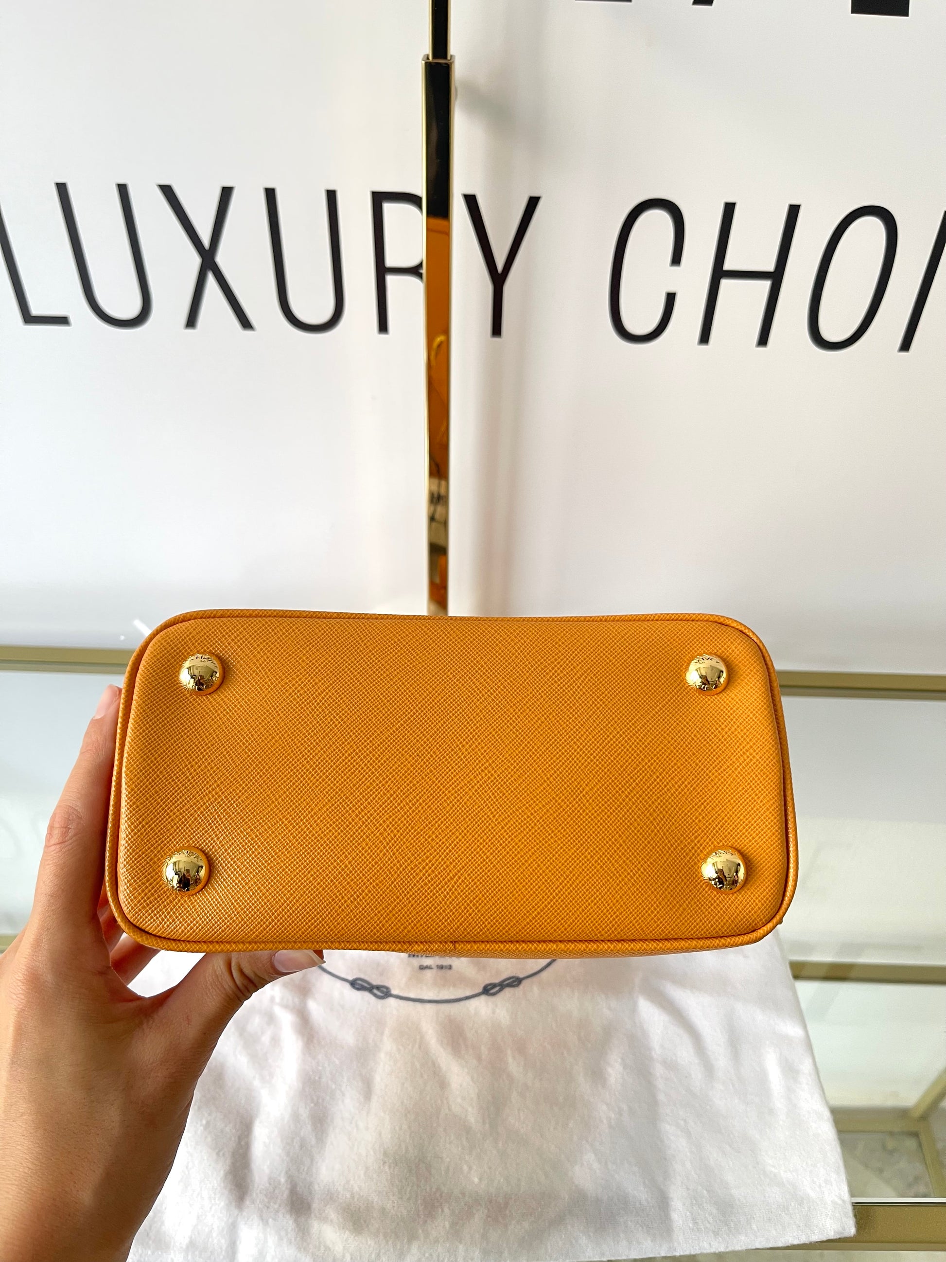 Borsa Galleria Mini in Saffiano Prada