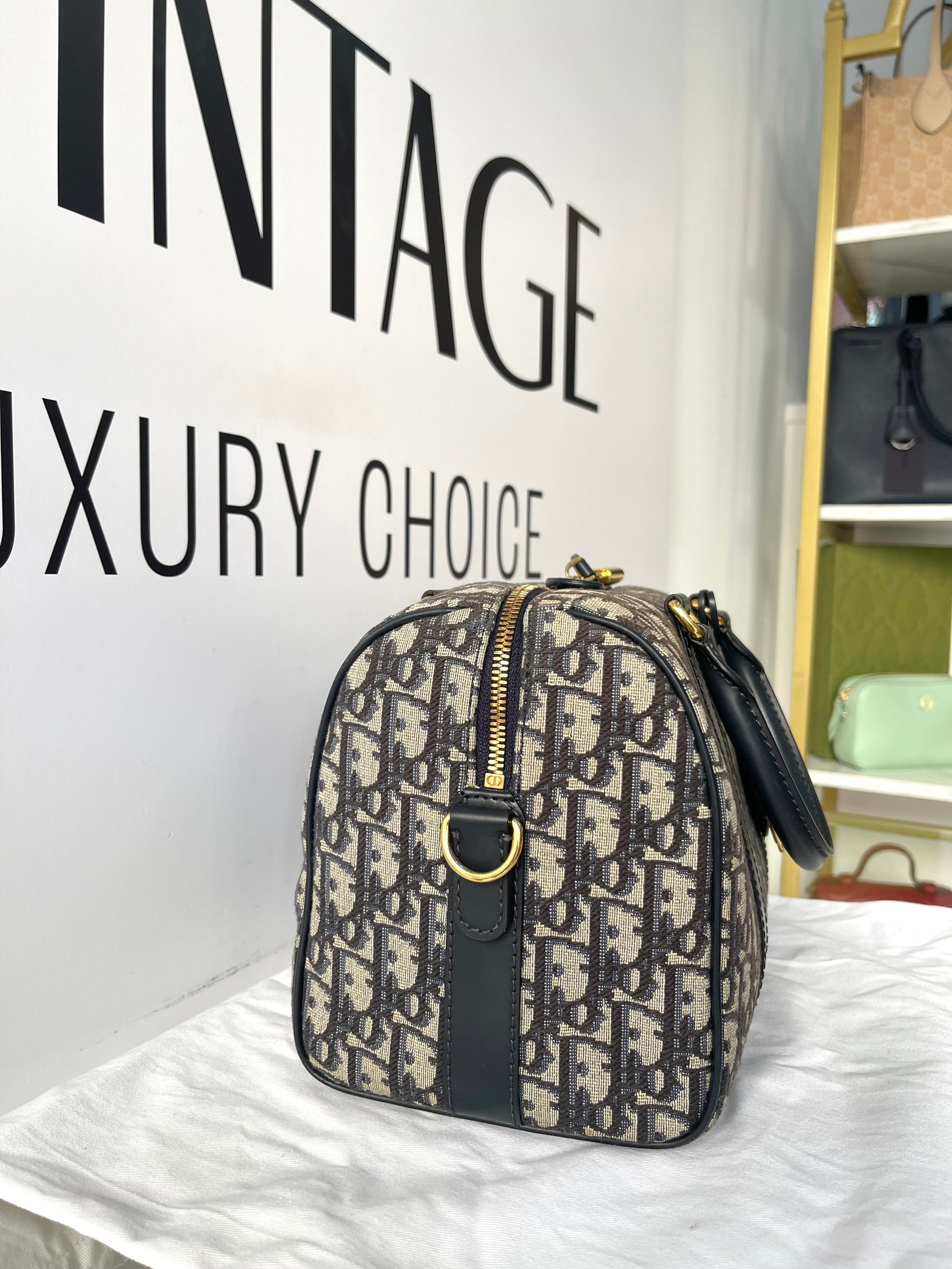 Borsa Dior Grove Jacquard Oblique Christian Dior