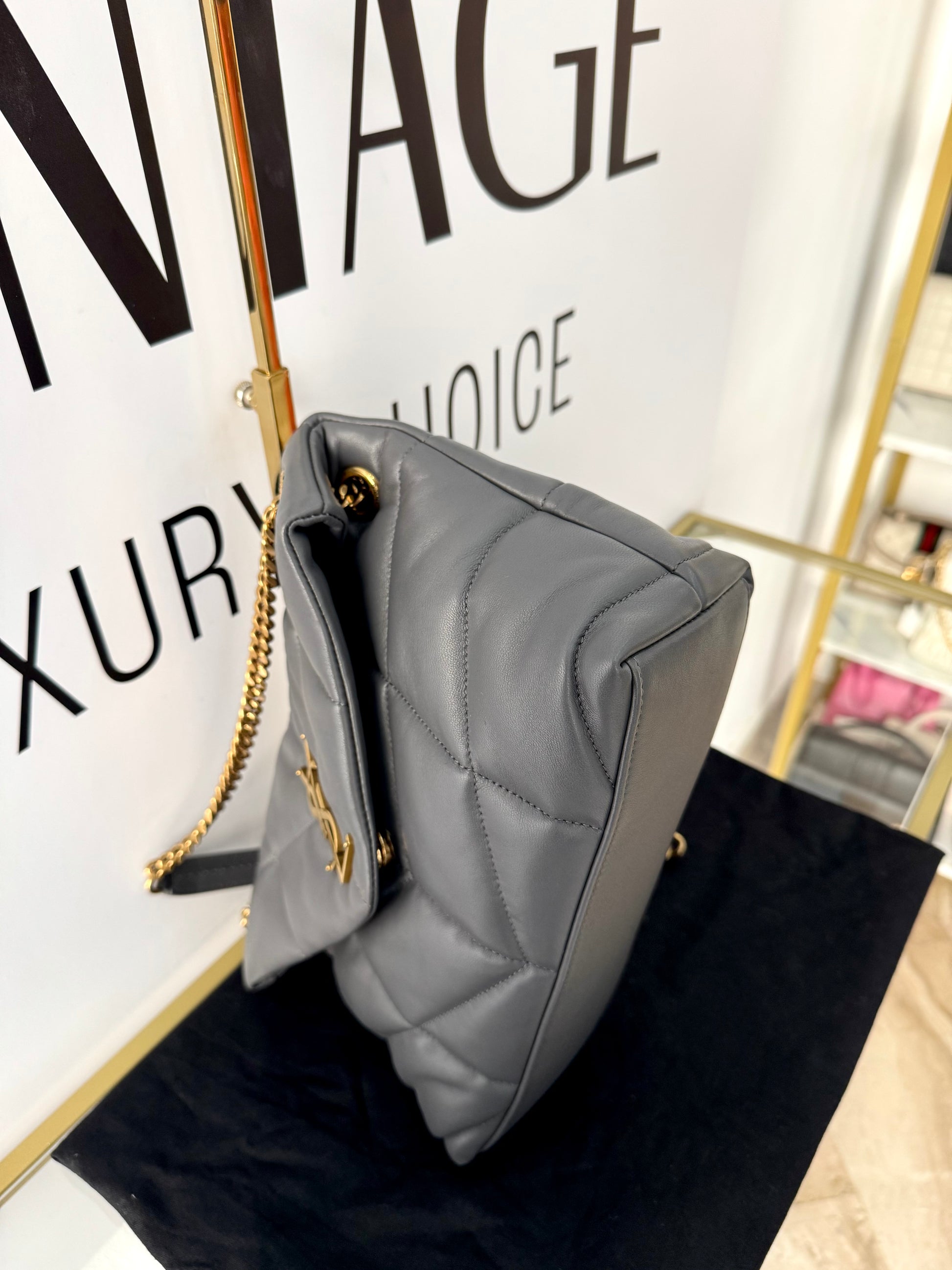 Borsa LouLou Puffer Saint Laurent