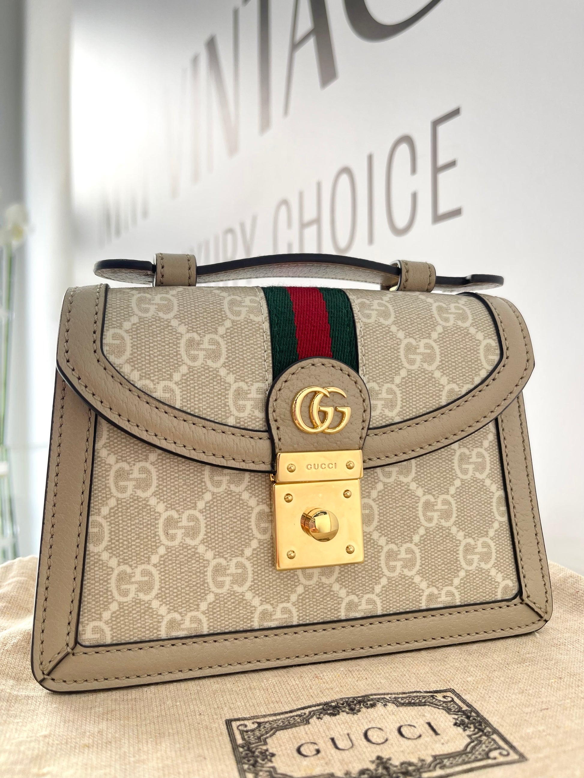 Borsa Mini Ophidia GG Supreme Gucci