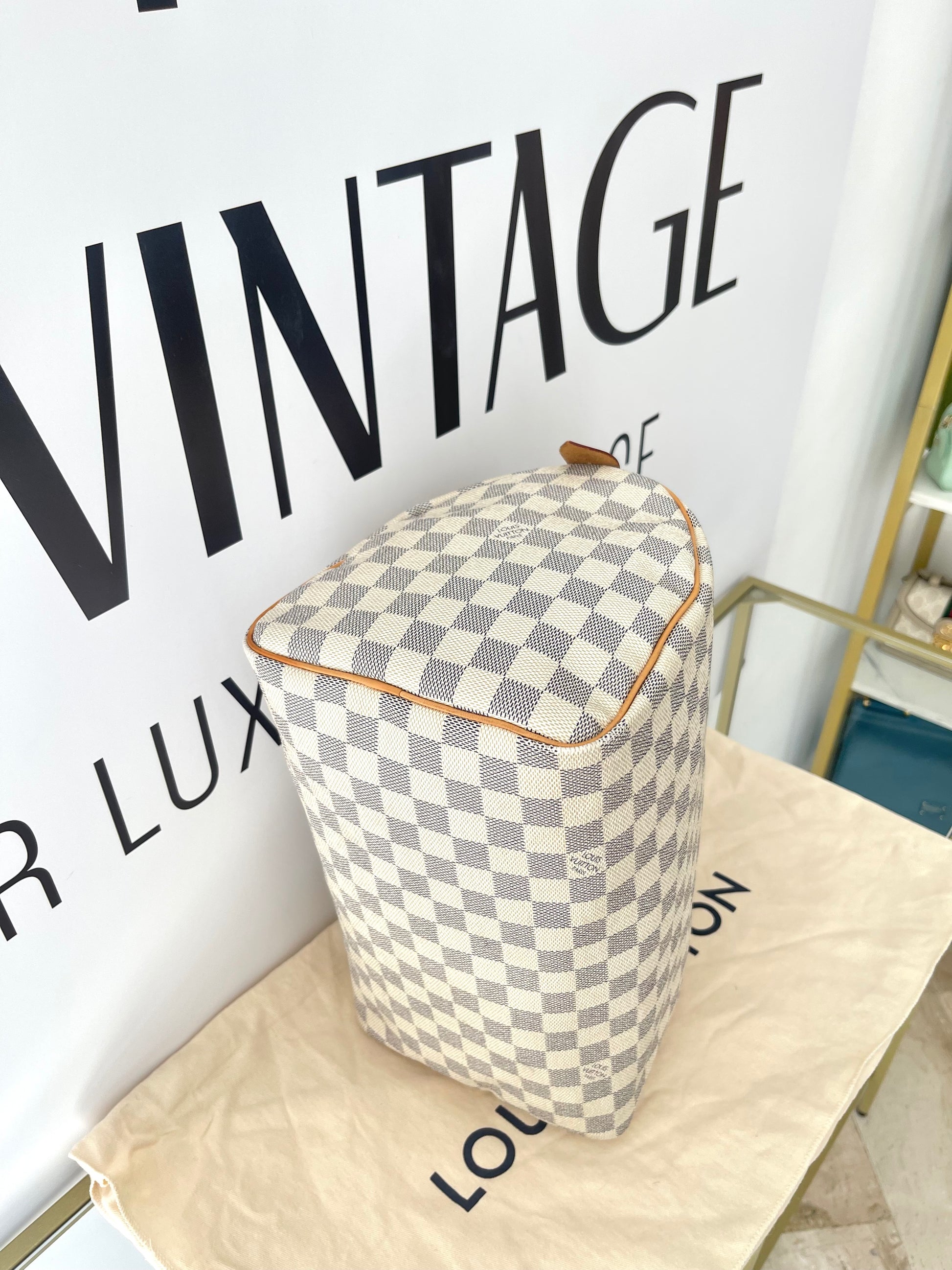 Borsa Speedy 30 Damier Azur Louis Vuitton