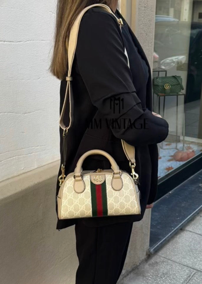 Borsa Bauletto Ophidia GG Supreme Gucci