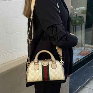 Borsa Bauletto Ophidia GG Supreme Gucci