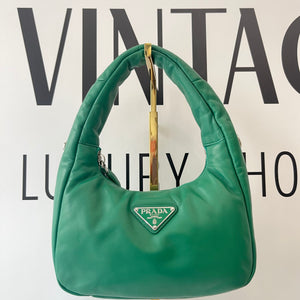 Borsa in morbida pelle Prada