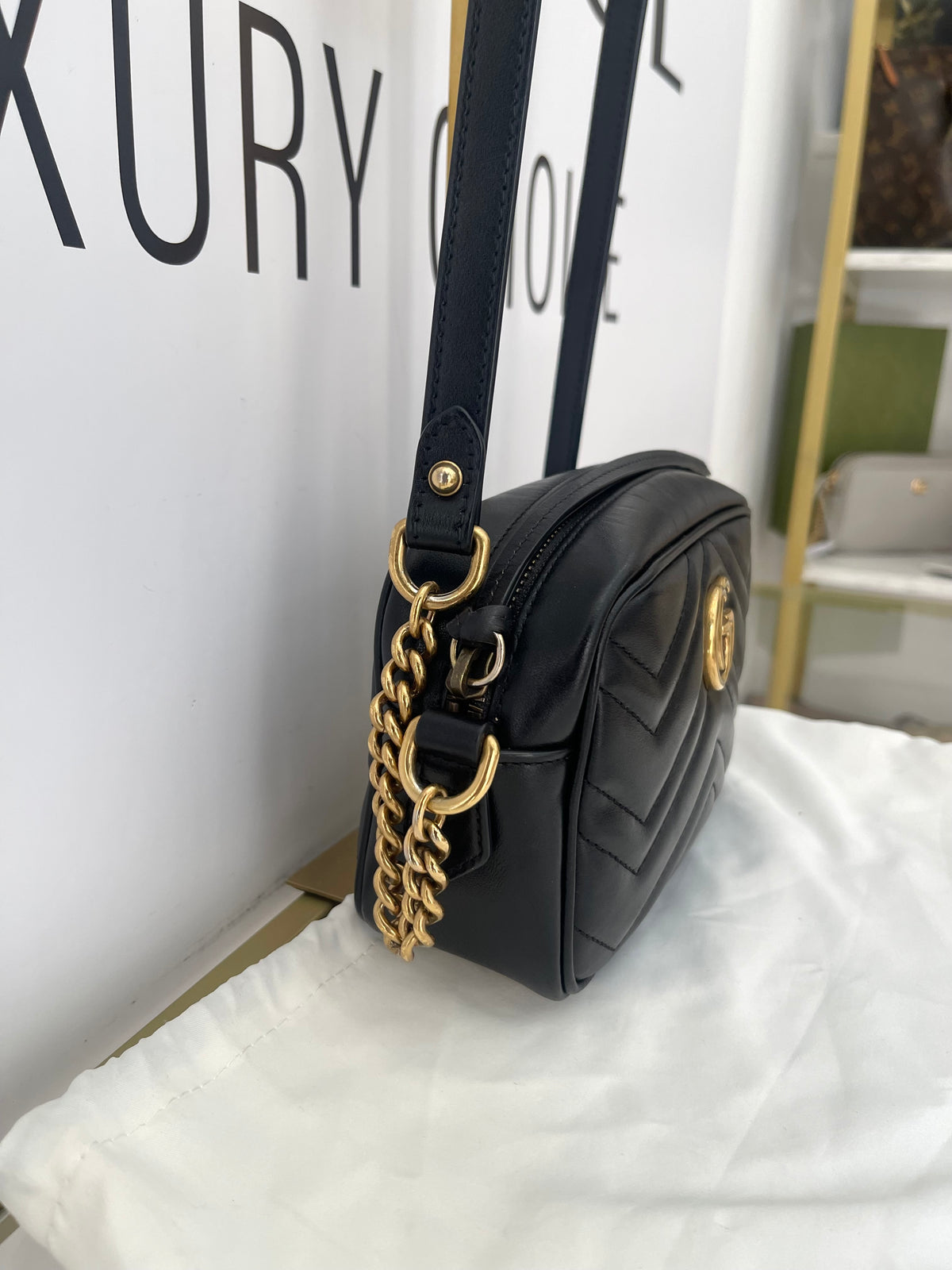Borsa Mini Camera Bag GG Gucci