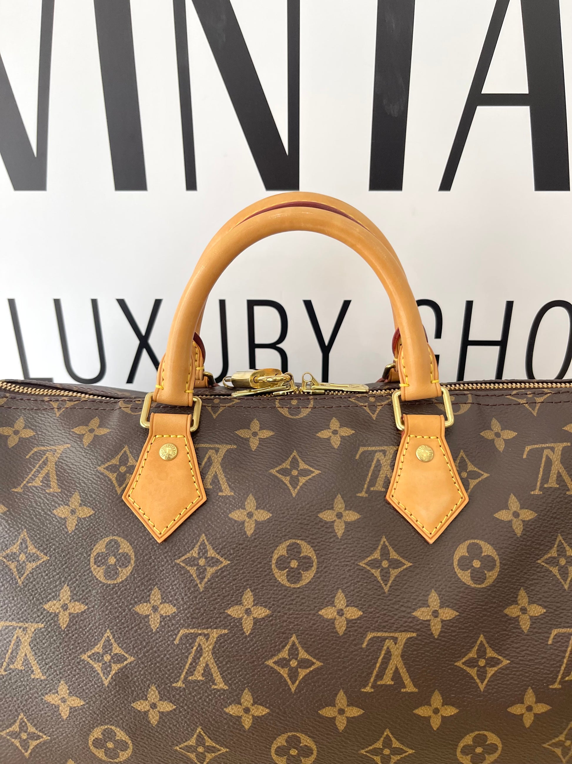 Borsa Speedy 35 Bandoulière Monogram Louis Vuitton