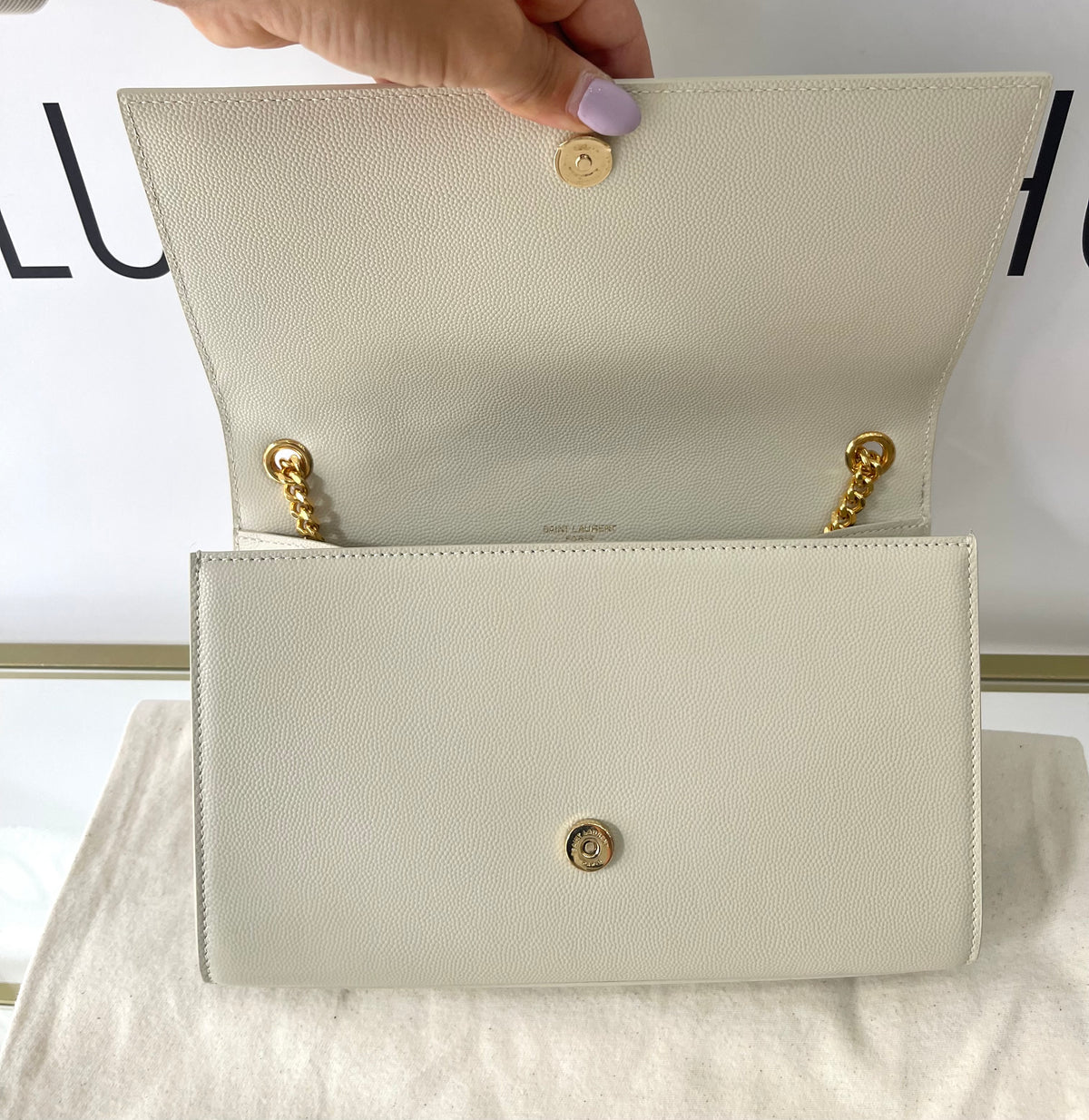 Borsa Kate Medium Saint Laurent