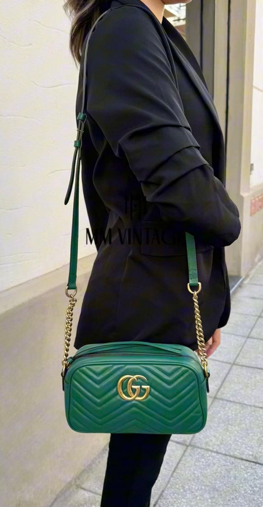 Borsa Camera Bag GG Marmont Matelassé Gucci