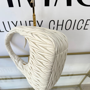 Borsa Hobo Wander Matelassé Miu Miu