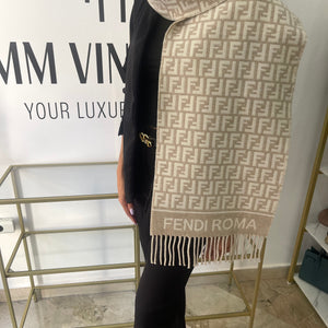 Sciarpa FF Jacquard Fendi