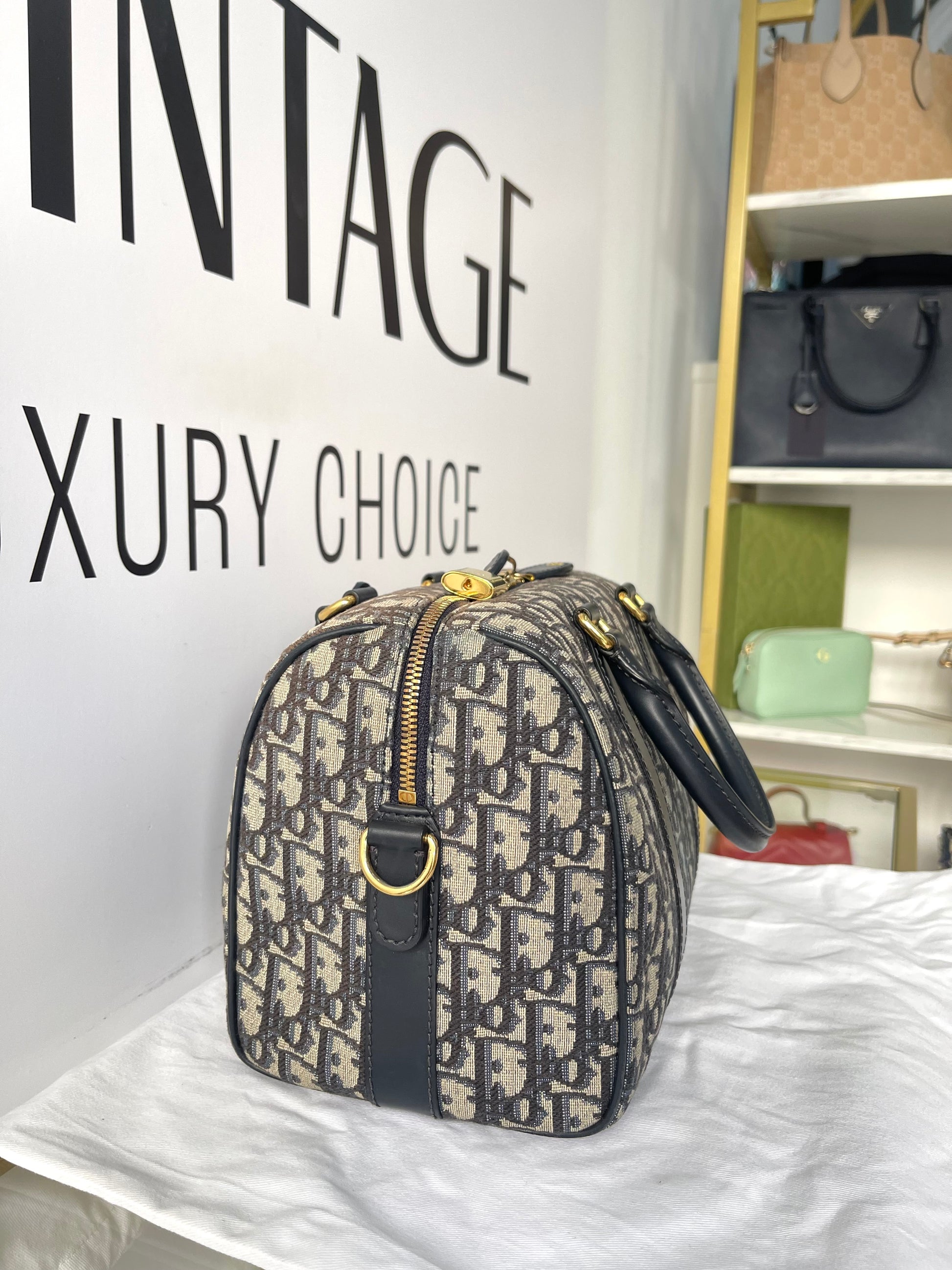 Borsa Dior Grove Jacquard Oblique Christian Dior
