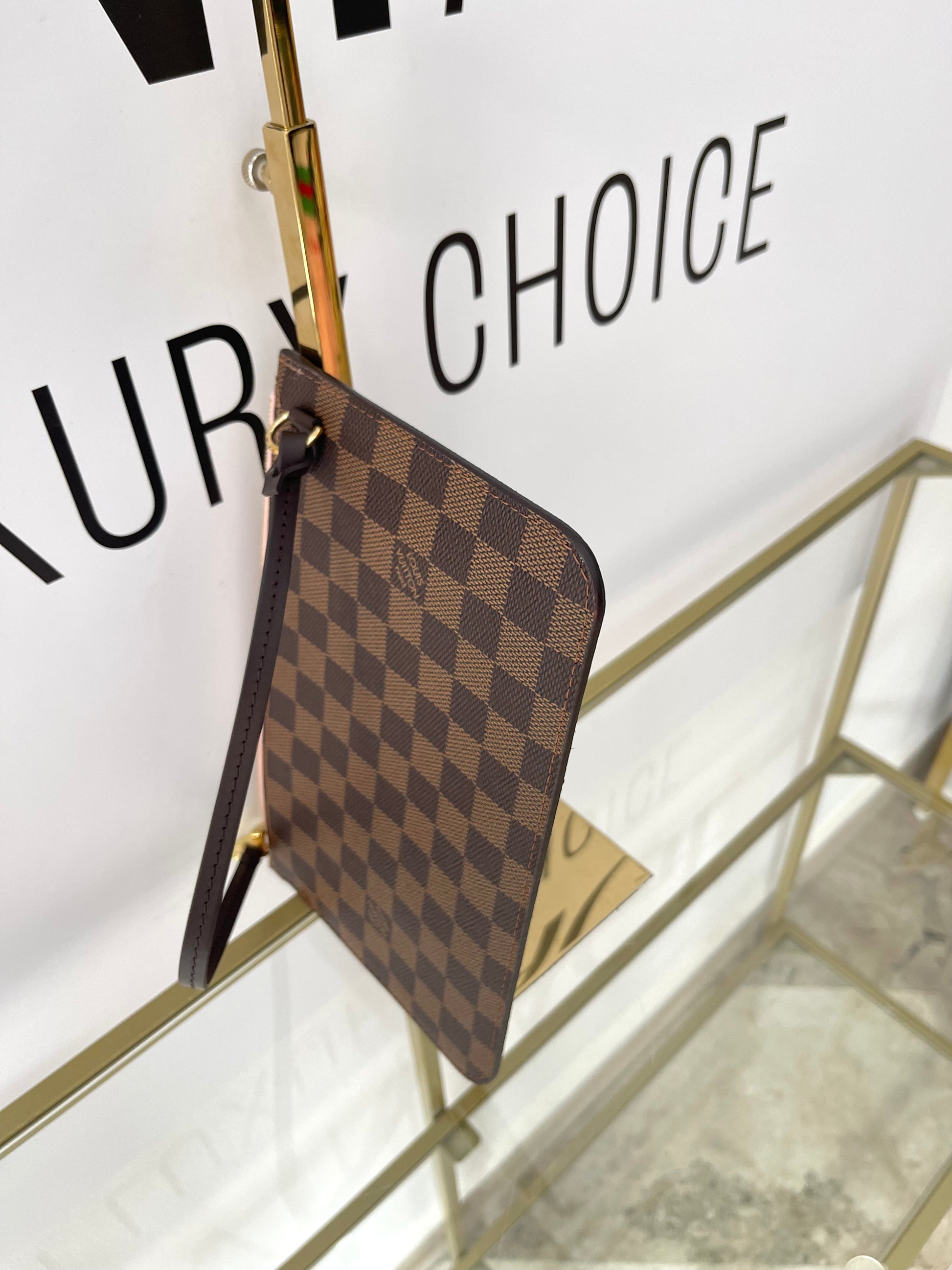 Pochette Damier Ebène Louis Vuitton