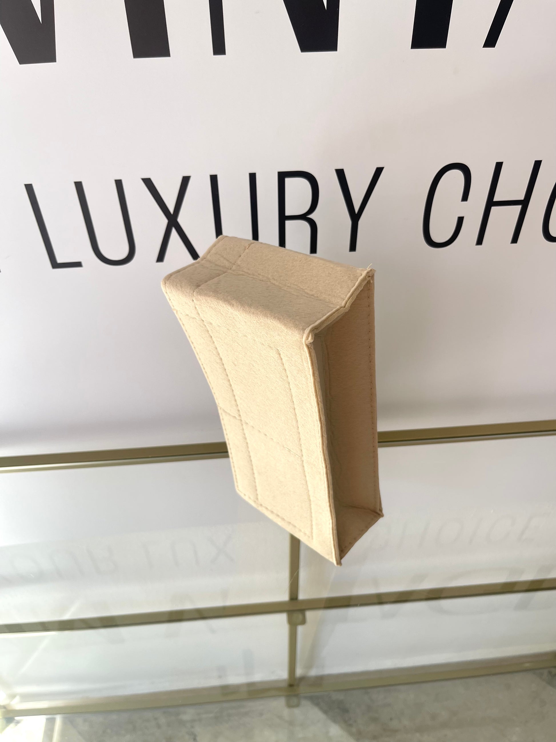 Organizer per borse beige