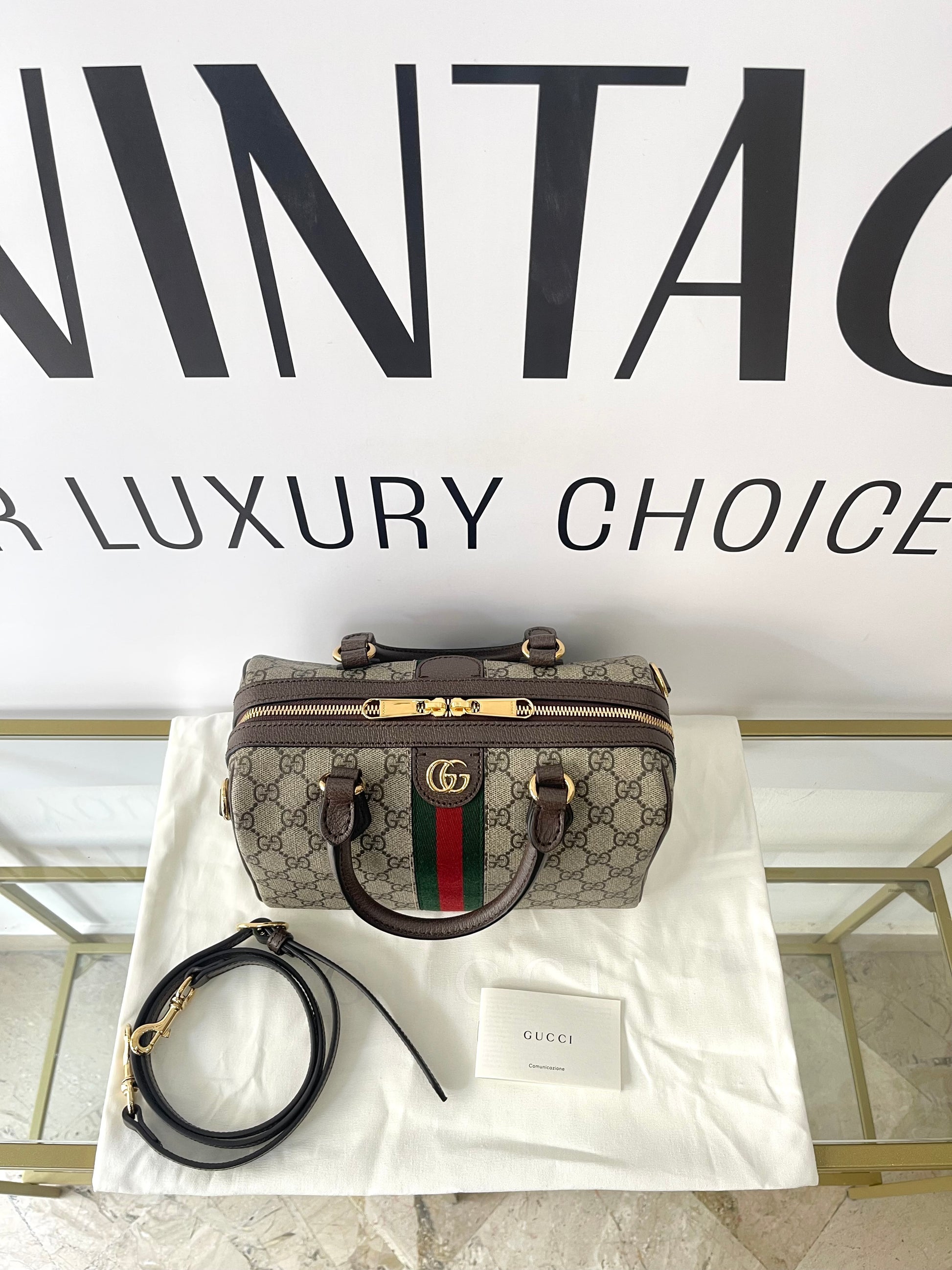 Bauletto Ophidia misura media Gucci