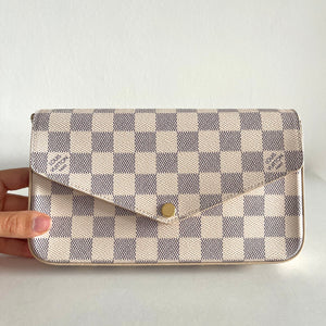 Pochette Félicie Damier Azur Louis Vuitton