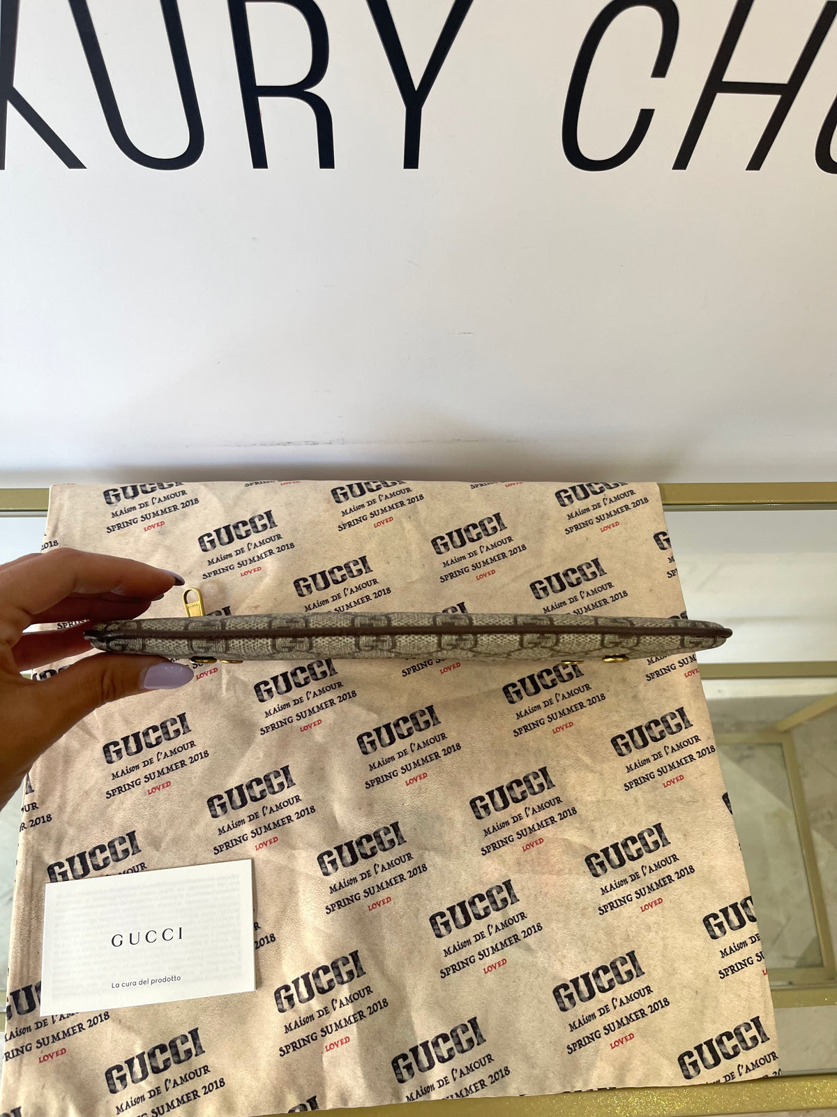 Borsa Ophidia Messenger GG Supreme Gucci