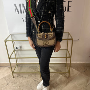 Borsa Bamboo 1947 Jumbo GG Gucci